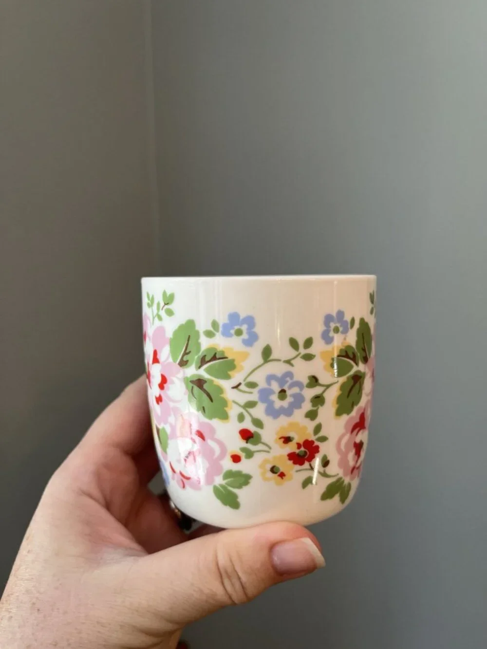 Cath Kidston Floral Mug, Exclusively By Queens Flowers Spray Cottagecore Cup Tea